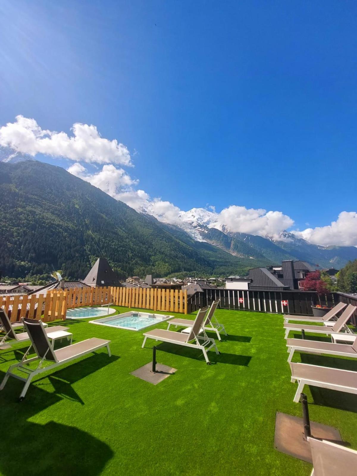 Park Hotel Suisse & Spa Chamonix Mont Blanc Exterior foto