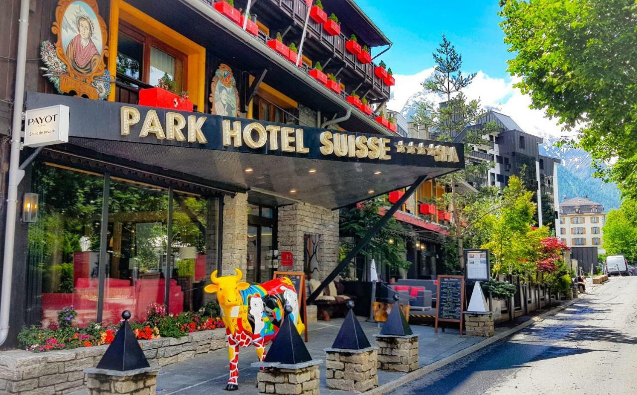 Park Hotel Suisse & Spa Chamonix Mont Blanc Exterior foto